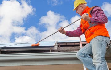 Thruxton soft wash roof cleaning